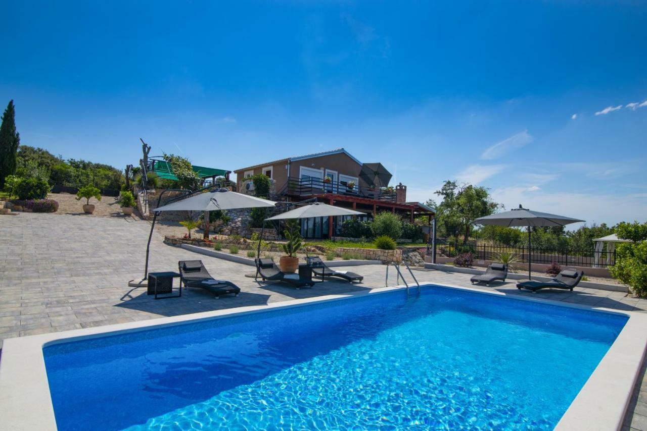Meerblick Ferienhaus Julian nahe Rovinj Exterior foto