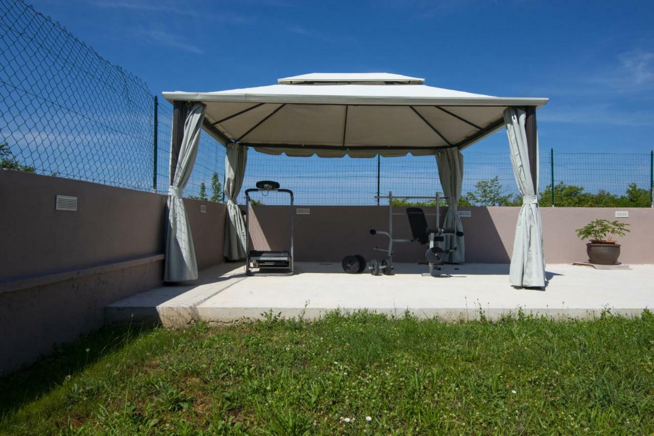 Meerblick Ferienhaus Julian nahe Rovinj Exterior foto